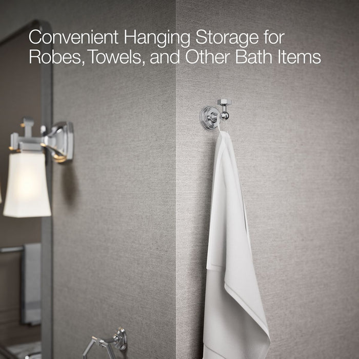 KOHLER Pinstripe Robe hook