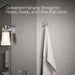 KOHLER Pinstripe Robe hook