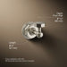 KOHLER Pinstripe Robe hook