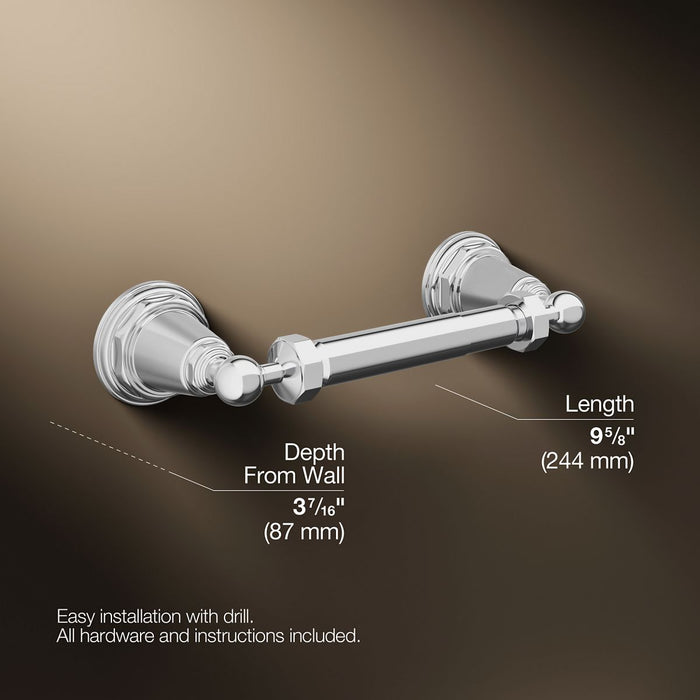 KOHLER Pinstripe Toilet paper holder