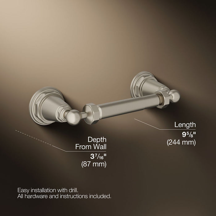 KOHLER Pinstripe Toilet paper holder