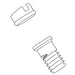KOHLER K-1315069 Mounting Screw Service Kit