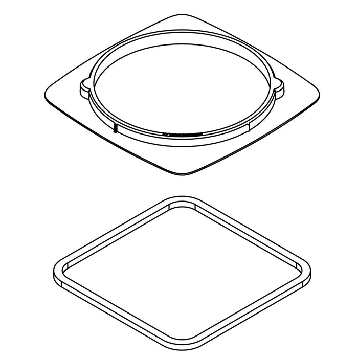 KOHLER K-1316181 Seal Plate, 1-Hole, Kit