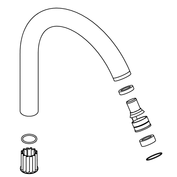 KOHLER K-1335450 Spout Kit