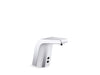 KOHLER K-13460-SATA Sculpted Touchless single-hole lavatory faucet with Insight sensor technology and temperature mixer,
