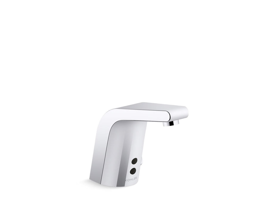KOHLER K-13460-SATA Sculpted Touchless single-hole lavatory faucet with Insight sensor technology and temperature mixer,