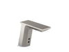 KOHLER K-13466 Geometric Touchless single-hole lavatory faucet with Insight sensor technology and temperature mixer,...