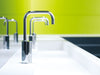 KOHLER K-13473 Gooseneck Touchless faucet with Insight technology, DC-powered