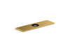 KOHLER K-13479-B 8" escutcheon plate for Insight and Kinesis faucet