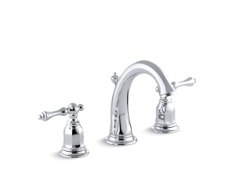 KOHLER K-13491-4 Kelston Widespread bathroom sink faucet, polished chrome