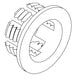 KOHLER K-1349266 Trim Ring, Overflow