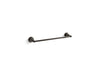 KOHLER K-13500 Kelston 18" towel bar, oil rubbed bronze