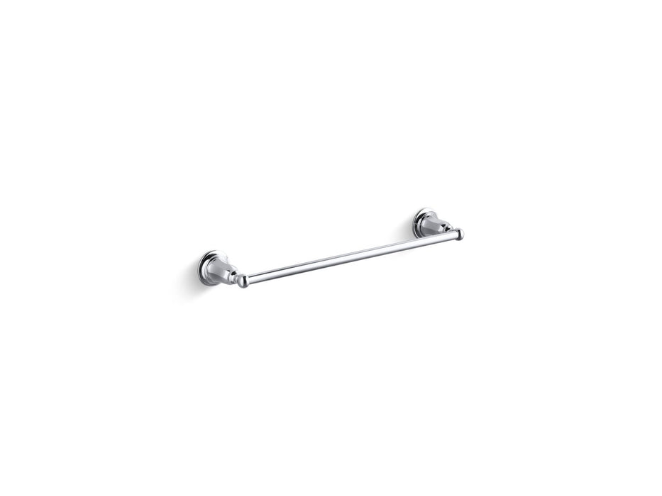 KOHLER K-13500 Kelston 18" towel bar, polished chrome