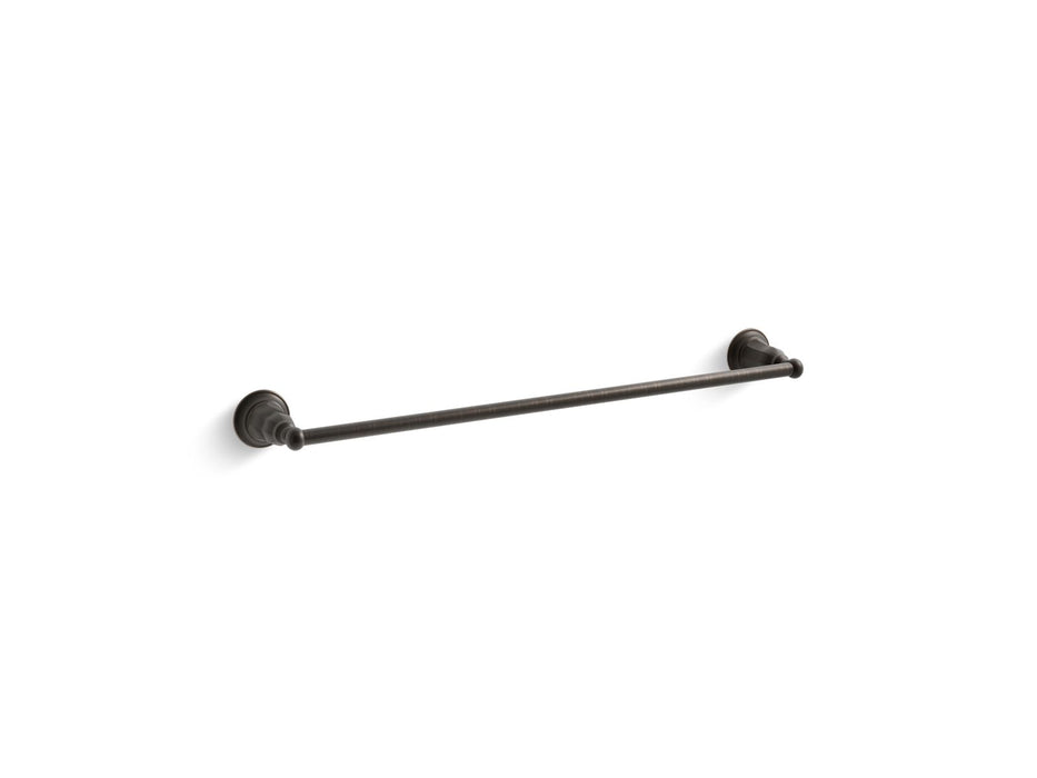 KOHLER K-13501 Kelston 24" towel bar, oil rubbed bronze