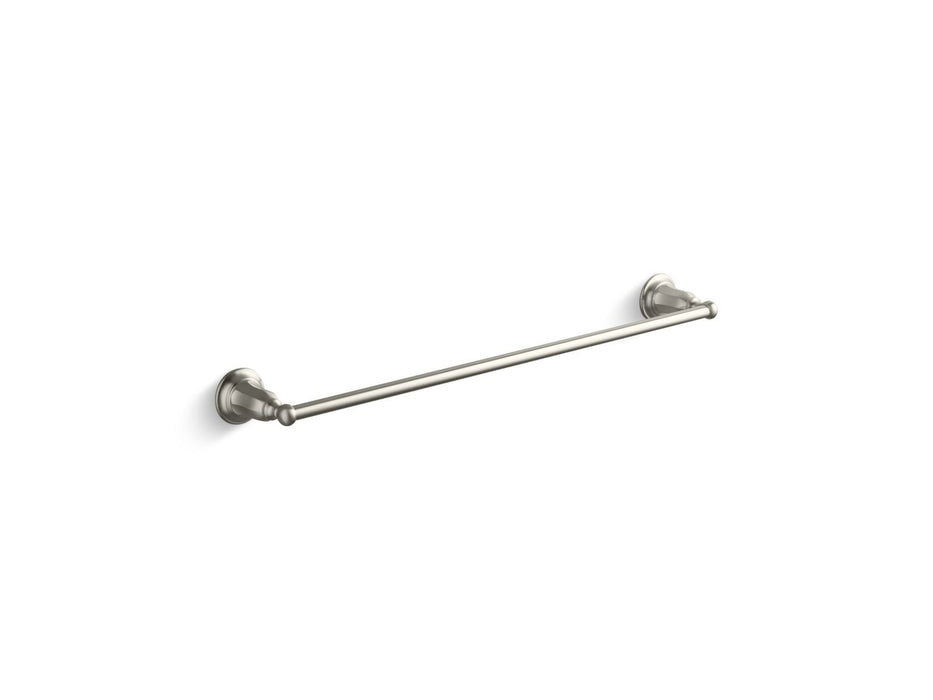 KOHLER K-13501 Kelston 24" towel bar, vibrant brushed nickel