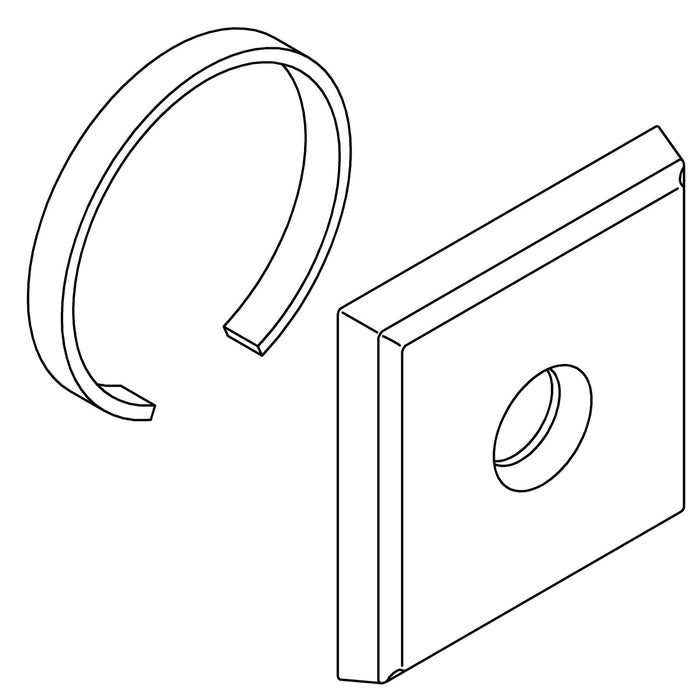 KOHLER K-1353396 Escutcheon