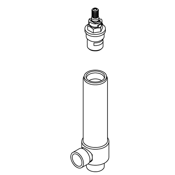 KOHLER K-1354691 1/2" Valve Assembly, Cold