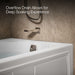 KOHLER K-1357-HR Devonshire 60" x 32" alcove heated whirlpool bath, right drain