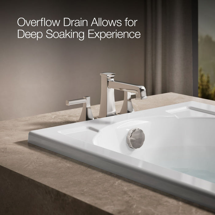 KOHLER K-1357-H Devonshire 60" x 32" drop-in whirlpool bath heater