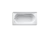 KOHLER K-1357-LA Devonshire 60" x 32" alcove whirlpool bath, left drain