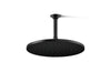KOHLER K-13690 Contemporary Round 12" single-function rainhead, 2.5 gpm, matte black