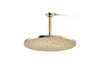 KOHLER K-13690 Contemporary Round 12" single-function rainhead, 2.5 gpm, vibrant french gold