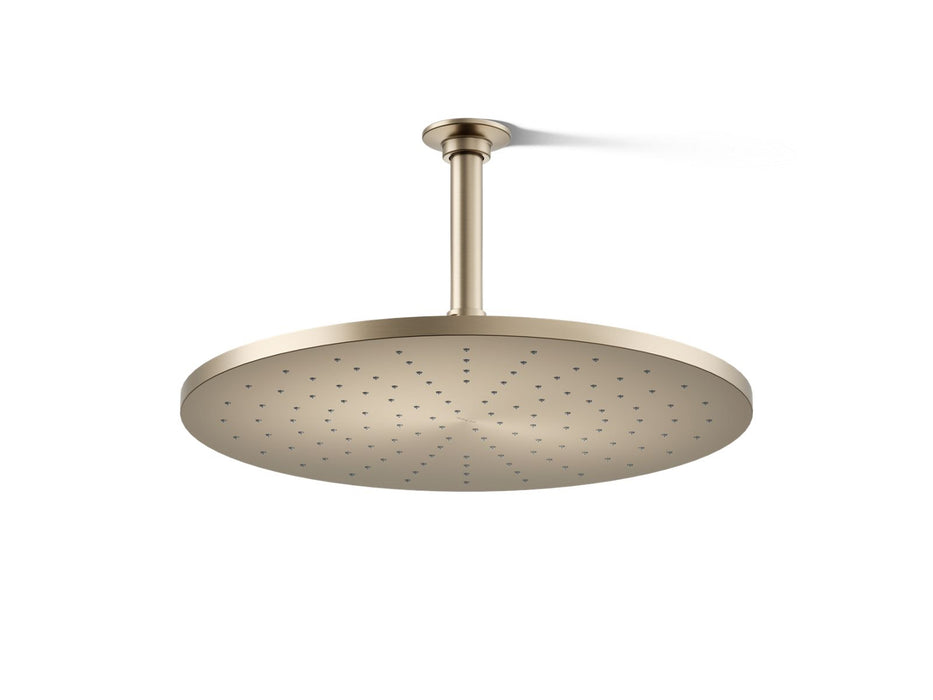 KOHLER Contemporary Round 14â€ single-function rainhead, 2.5 gpm