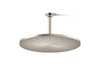 KOHLER K-13691 Contemporary Round 14” single-function rainhead, 2.5 gpm, vibrant brushed nickel