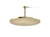 KOHLER K-13691 Contemporary Round 14” single-function rainhead, 2.5 gpm, vibrant french gold