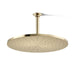 KOHLER K-13691 Contemporary Round 14” single-function rainhead, 2.5 gpm, vibrant french gold - view 3
