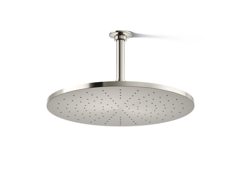 KOHLER Contemporary Round 14â€ single-function rainhead, 2.5 gpm