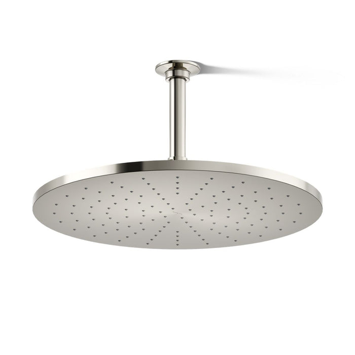 KOHLER Contemporary Round 14â€ single-function rainhead, 2.5 gpm