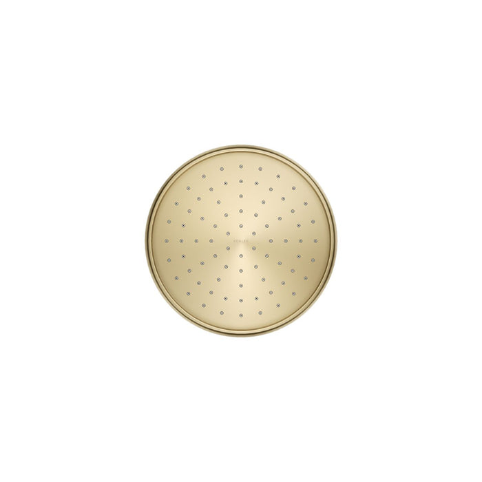 KOHLER K-13692-G 8" rainhead, 1.75 gpm, vibrant french gold - view 5