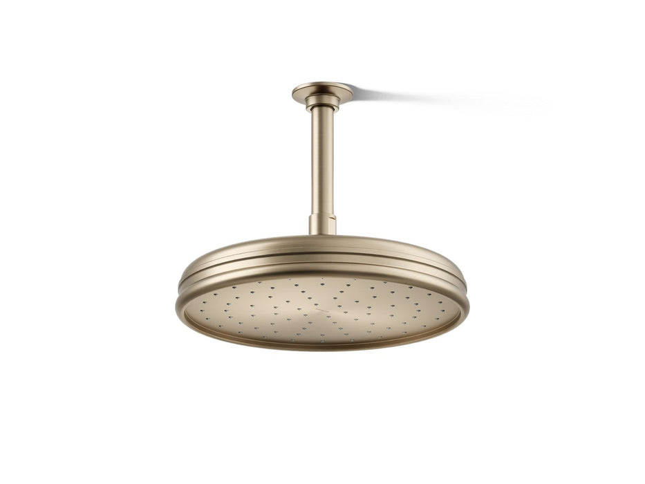 KOHLER K-13693 Traditional 10" single-function rainhead, 2.5 gpm