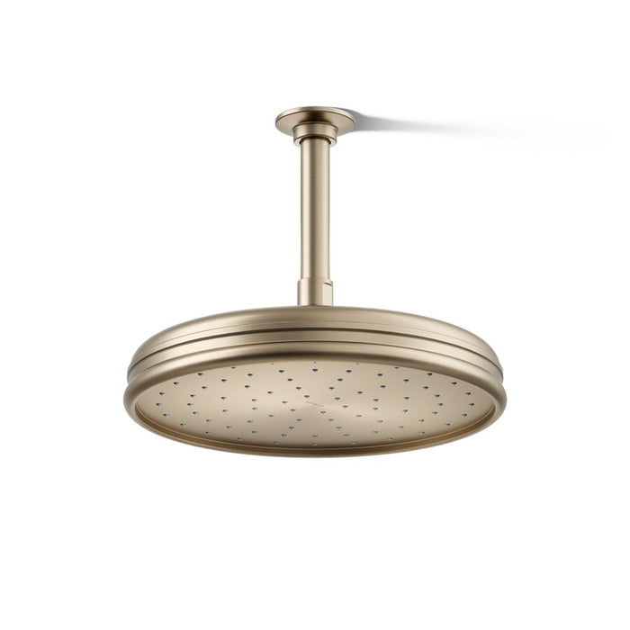 KOHLER K-13693 Traditional 10" single-function rainhead, 2.5 gpm
