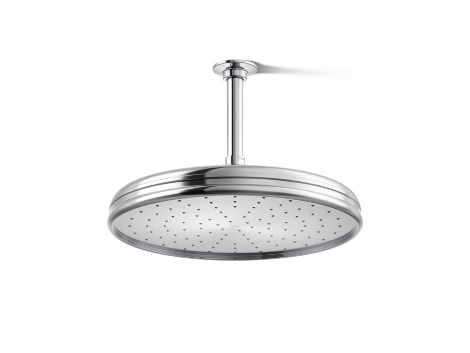 KOHLER Traditional 12" single-function rainhead, 2.5 gpm