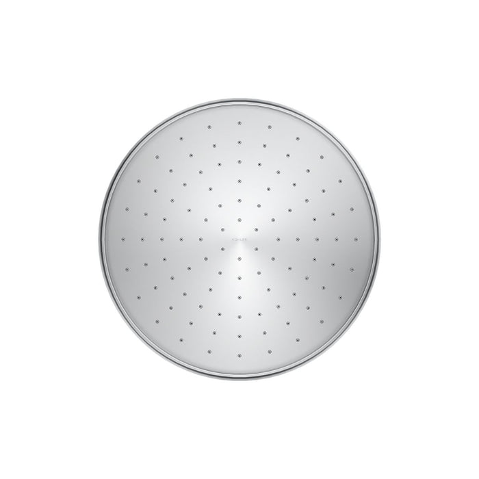 KOHLER K-13694 Traditional 12" single-function rainhead, 2.5 gpm, polished chrome - view 4