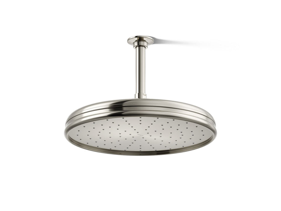 KOHLER Traditional 12" single-function rainhead, 2.5 gpm