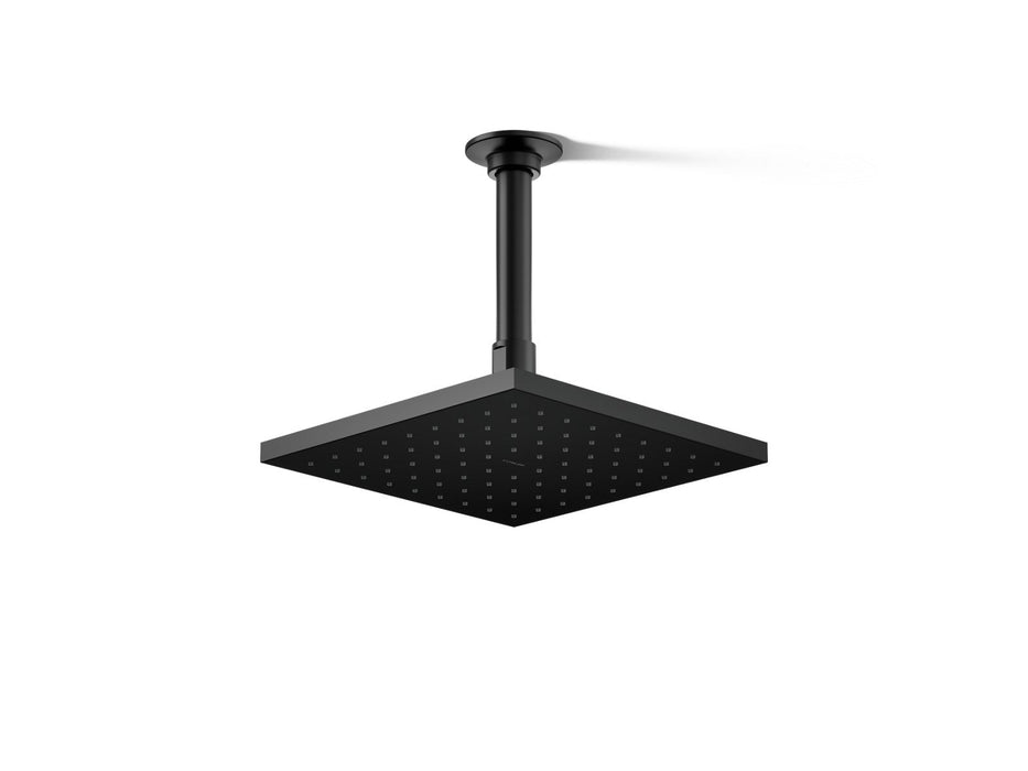KOHLER K-13695 Contemporary Square 8" single-function rainhead, 2.5 gpm