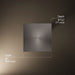KOHLER Contemporary Square 8" single-function rainhead, 2.5 gpm