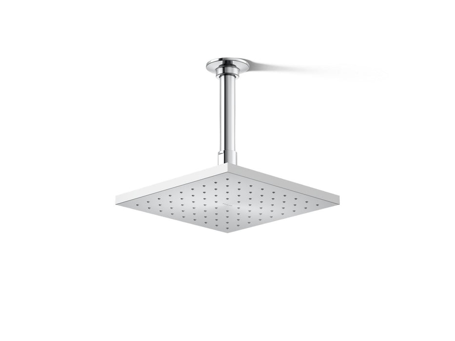 KOHLER K-13695-G Contemporary Square 8" single-function rainhead, 1.75 gpm, polished chrome