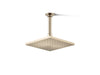 KOHLER K-13695-G Contemporary Square 8" single-function rainhead, 1.75 gpm, vibrant brushed bronze