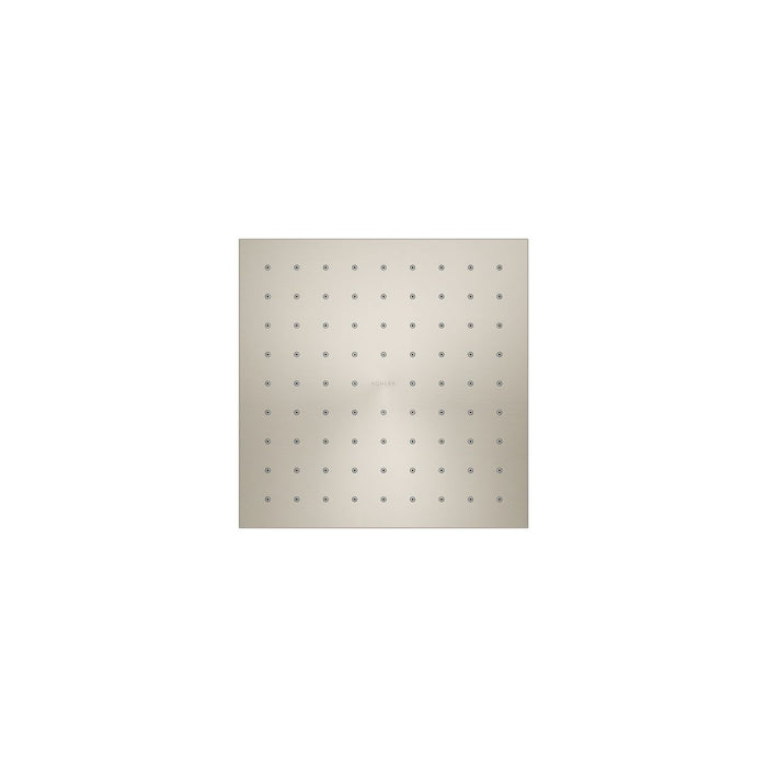 KOHLER K-13695-G Contemporary Square 8" single-function rainhead, 1.75 gpm, vibrant brushed nickel - view 5