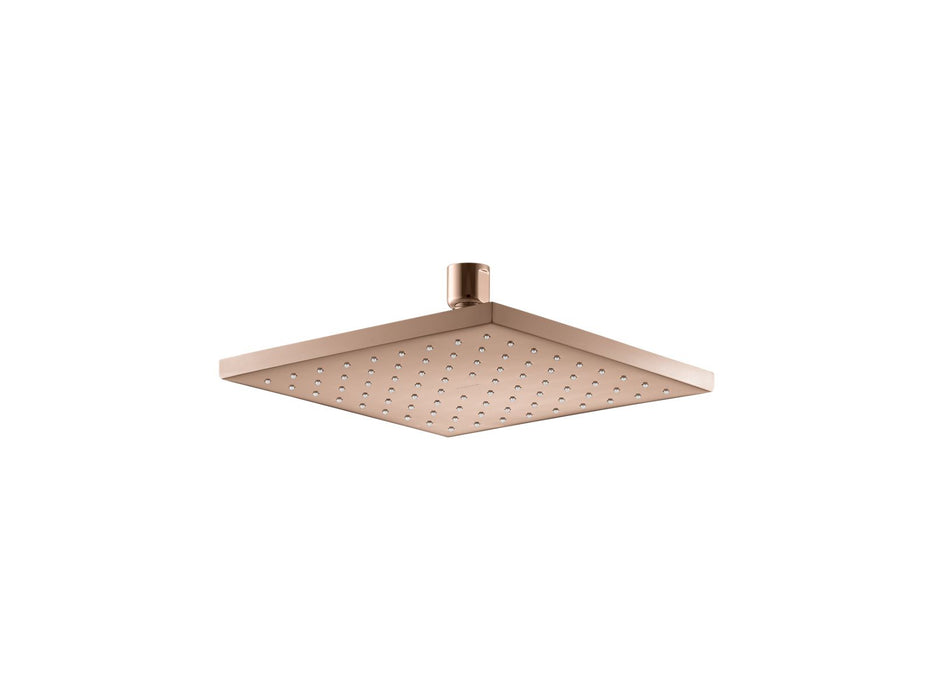 KOHLER K-13695-G Contemporary Square 8" single-function rainhead, 1.75 gpm
