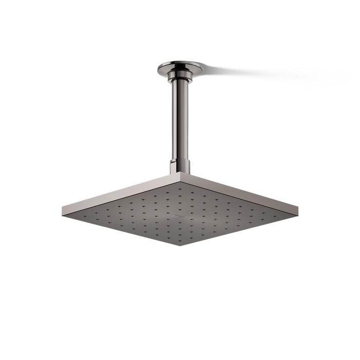 KOHLER K-13695-G Contemporary Square 8" single-function rainhead, 1.75 gpm