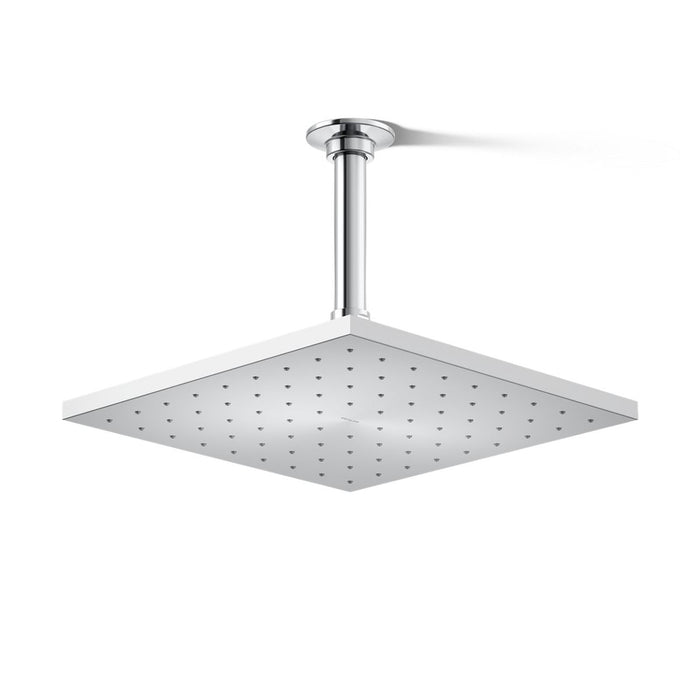 KOHLER K-13696 Contemporary Square 10" single-function rainhead, 2.5 gpm