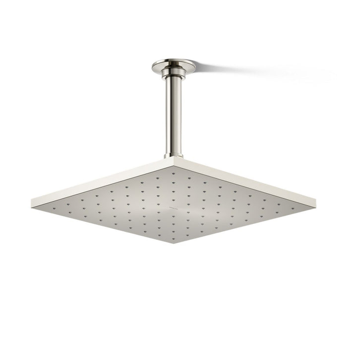 KOHLER Contemporary Square 10" single-function rainhead, 2.5 gpm