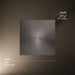 KOHLER Contemporary Square 10" single-function rainhead, 2.5 gpm