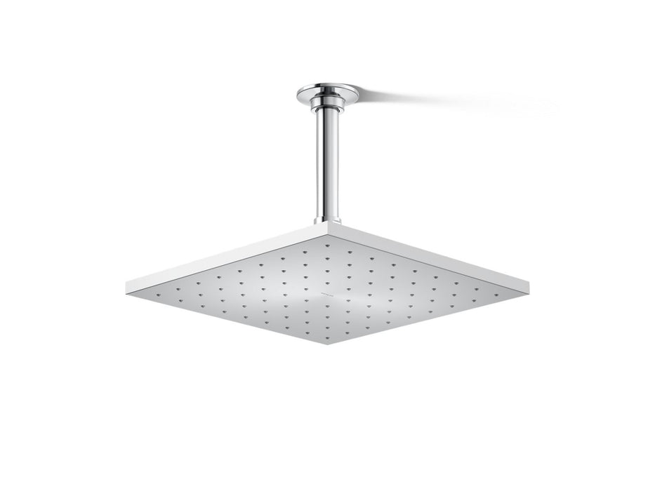 KOHLER K-13696-G Contemporary Square 10" single-function rainhead, 1.75 gpm
