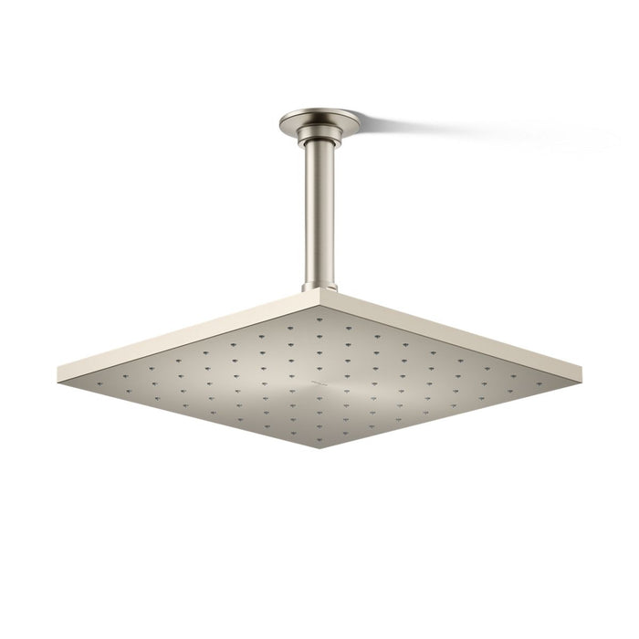 KOHLER K-13696-G Contemporary Square 10" single-function rainhead, 1.75 gpm